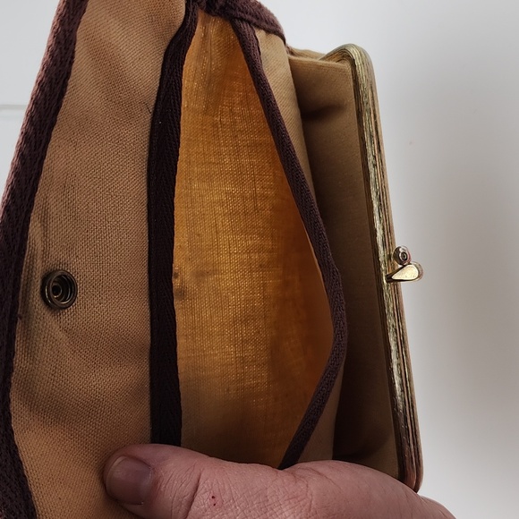 Porte-Monnaie Pour... in other words... french purse Canvas Wallet - Picture 4 of 9